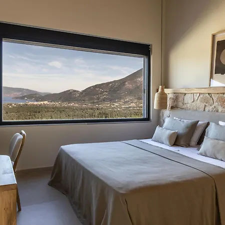 Homer Luxury Villas, Kefalonia 别墅 Chaliotata